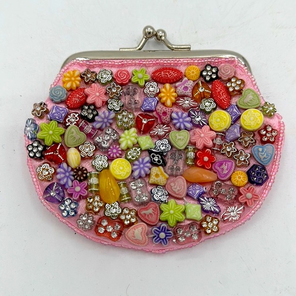Vintage beaded coin purse - Picture 1 of 4